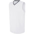 Russell Athletic Youth Transition Jersey (332371-C), Color 'White/Graphite'